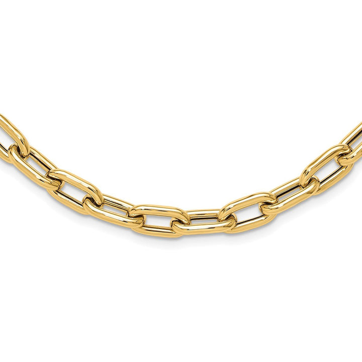 Gold 7.5mm Link, Other Necklace, 18" - Necklace - Design Jewellers Edmonton