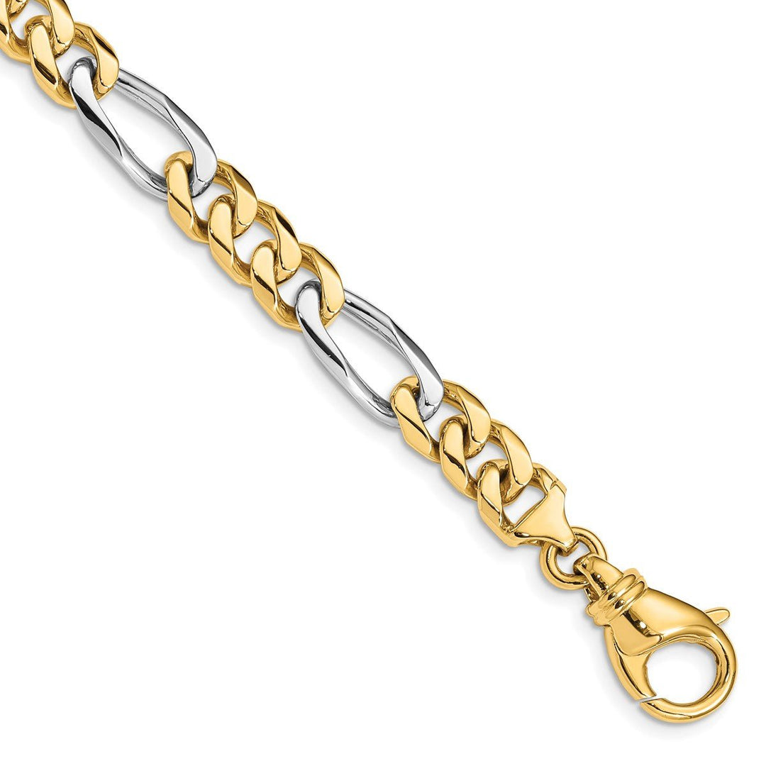 Gold 7.85mm Fancy Necklaces, 20"