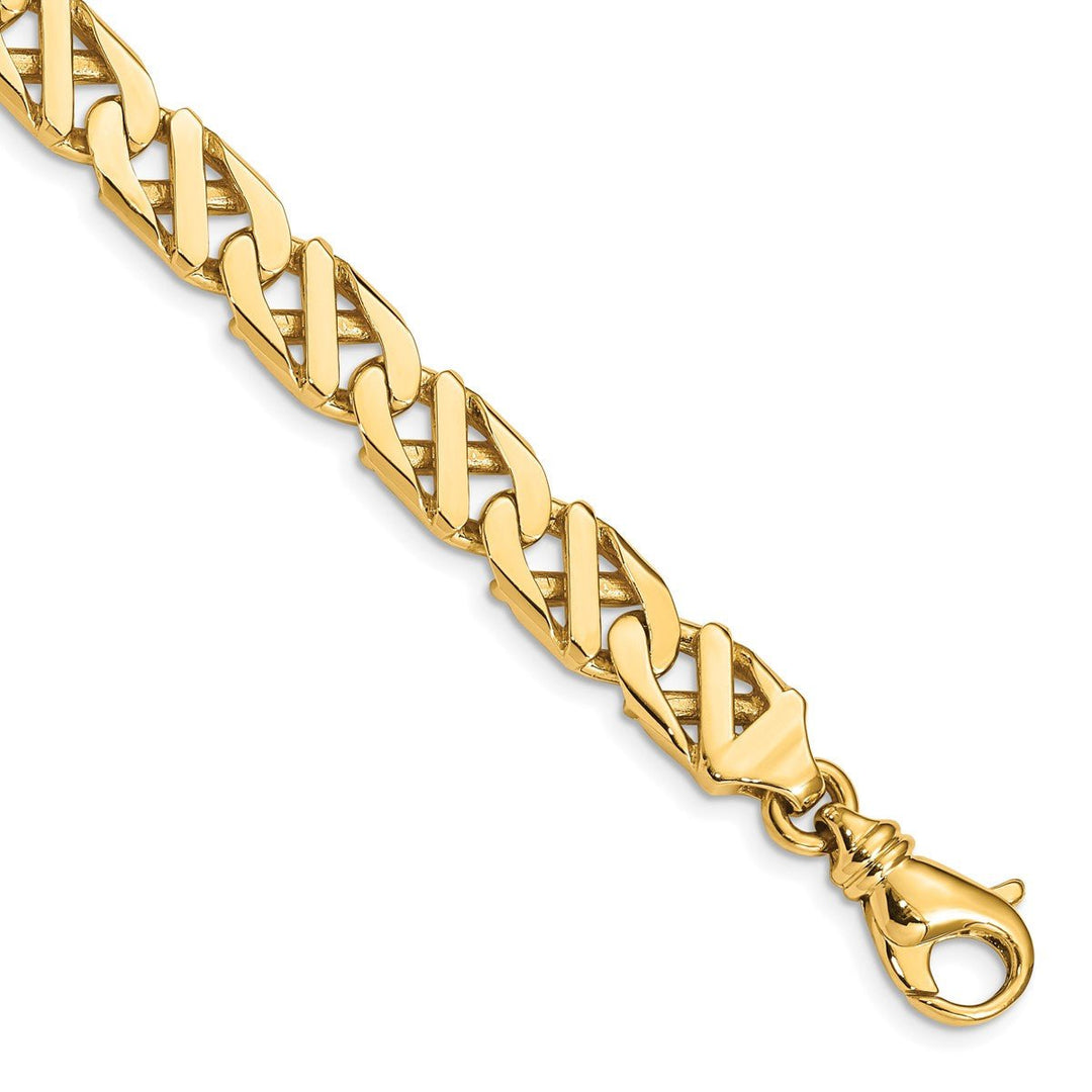 Gold 7.9mm Fancy Chain, 20"