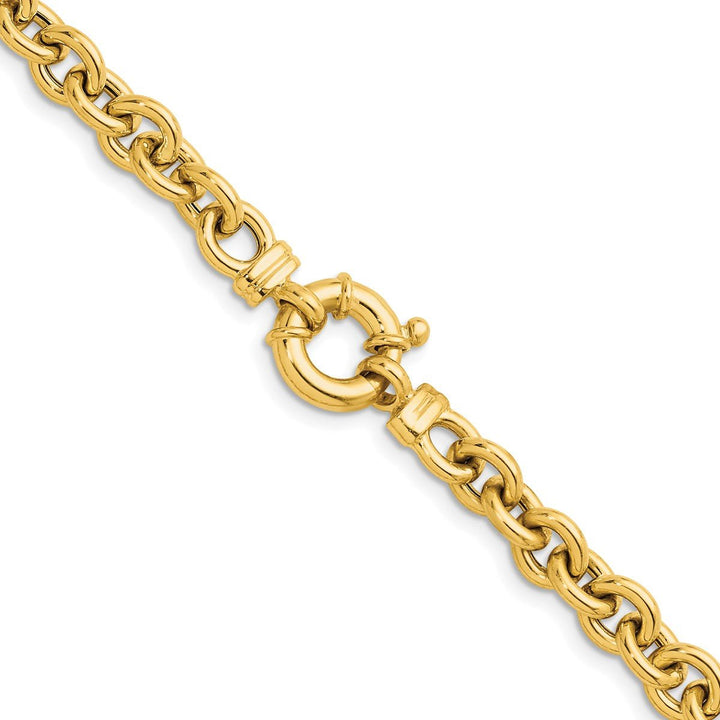 Gold 7mm Cable Necklace, 18" - Necklace - Design Jewellers Edmonton