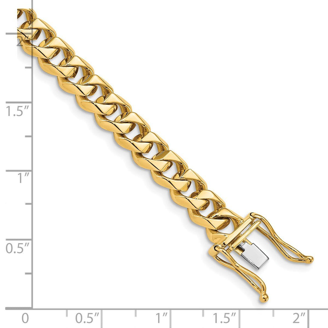 Gold 7mm Curb Chain, 20