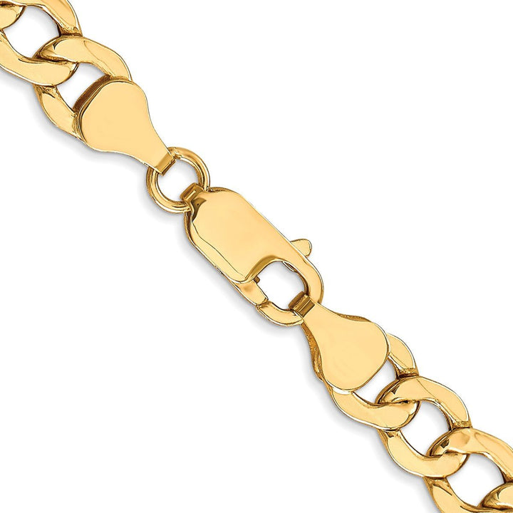 Gold 7mm Curb Chain, 24" - Chain - Design Jewellers Edmonton