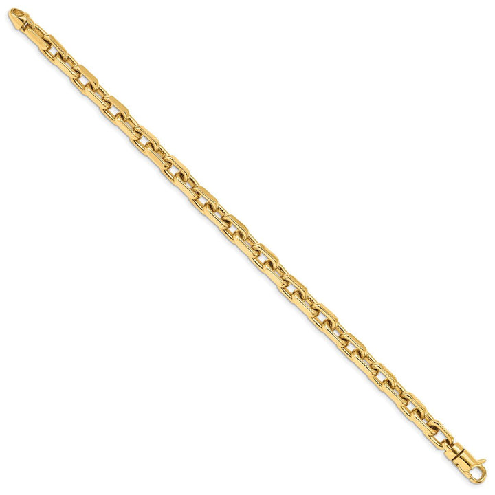 Gold 7mm Fancy Chain, 1" - Chain - Design Jewellers Edmonton