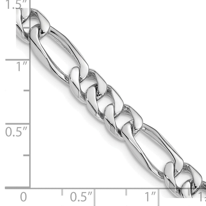 Gold 7mm Figaro Chain, 1" - Chain - Design Jewellers Edmonton