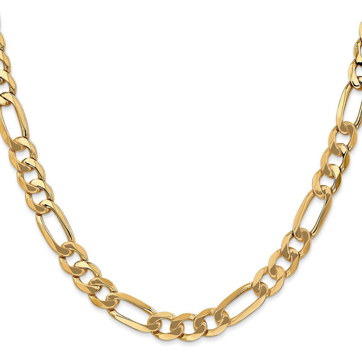 Gold 7mm Figaro Chain, 20" - Chain - Design Jewellers Edmonton