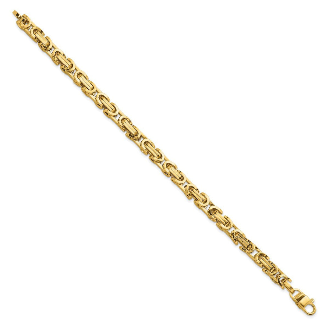 Gold 7mm Link, Other Bracelet, 9