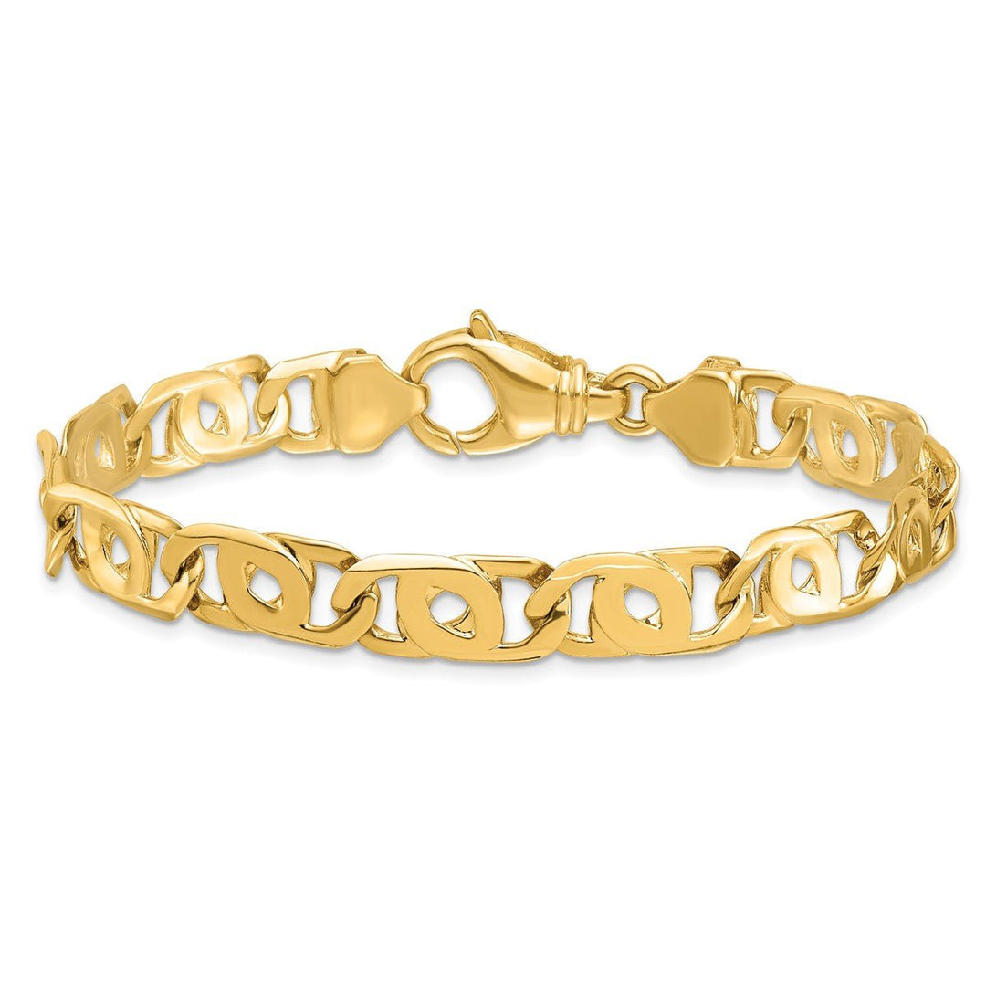 Gold 8.1mm Open Link Chain, 8