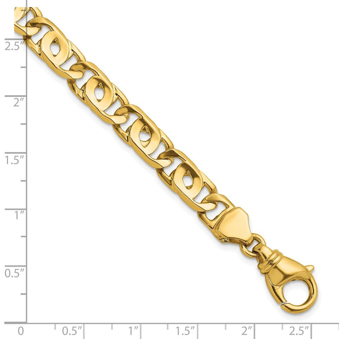 Gold 8.1mm Open Link Chain, 8