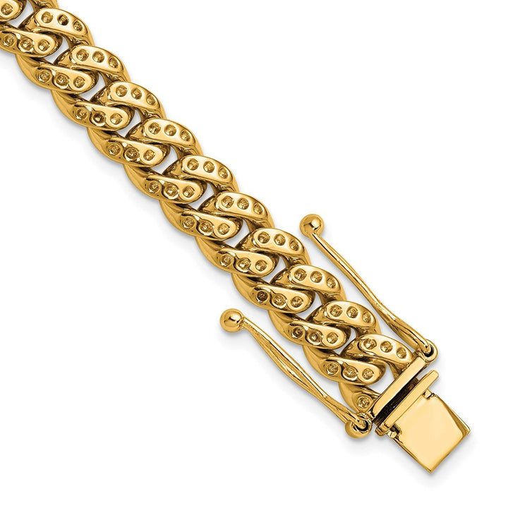Gold 8.25mm Cuban Mountings, 8.5" - Chain - Design Jewellers Edmonton