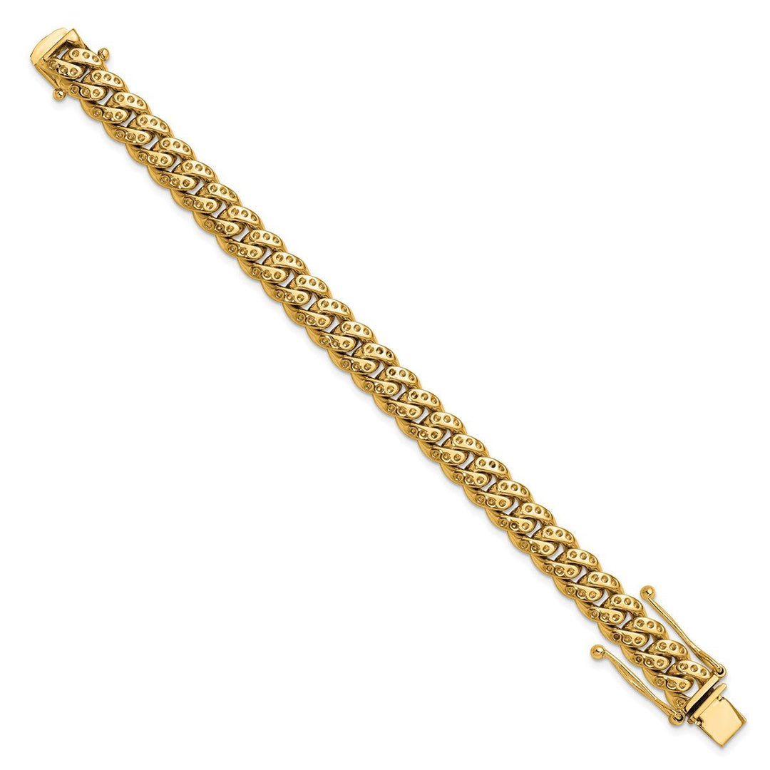 Gold 8.25mm Cuban Mountings, 8.5