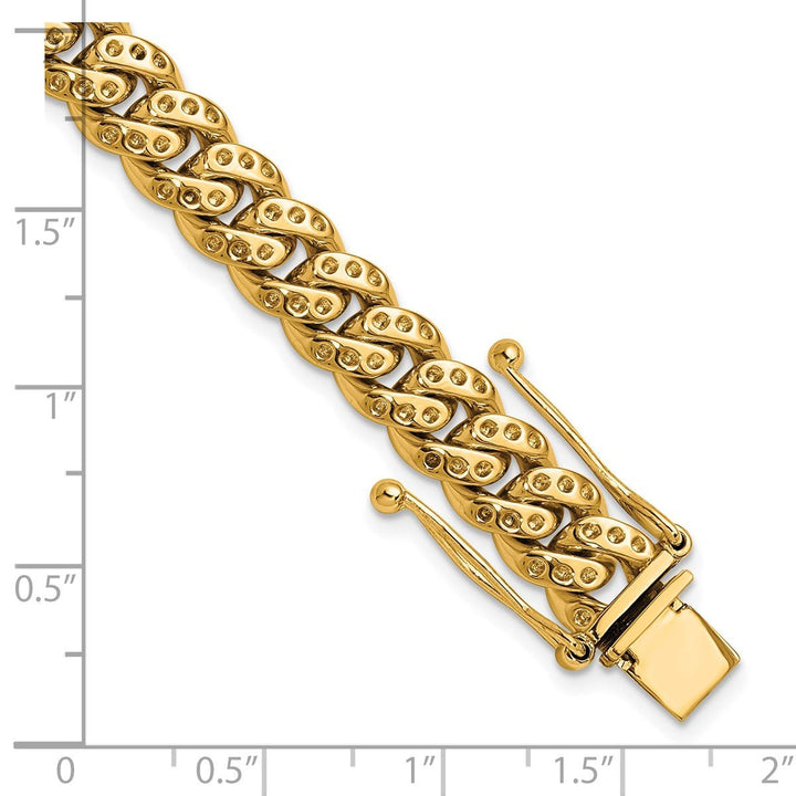 Gold 8.25mm Cuban Mountings, 8.5" - Chain - Design Jewellers Edmonton