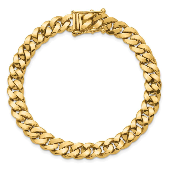 Gold 8.2mm Curb Chain, 7.5" - Chain - Design Jewellers Edmonton
