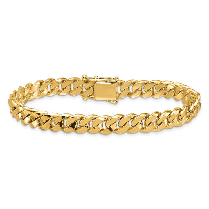 Gold 8.2mm Curb Chain, 7.5" - Chain - Design Jewellers Edmonton