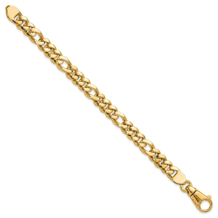 Gold 8.3mm Figaro Chain, 8" - Chain - Design Jewellers Edmonton