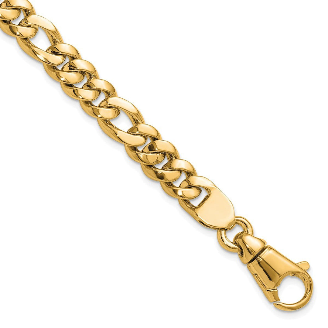 Gold 8.3mm Figaro Chain, 8
