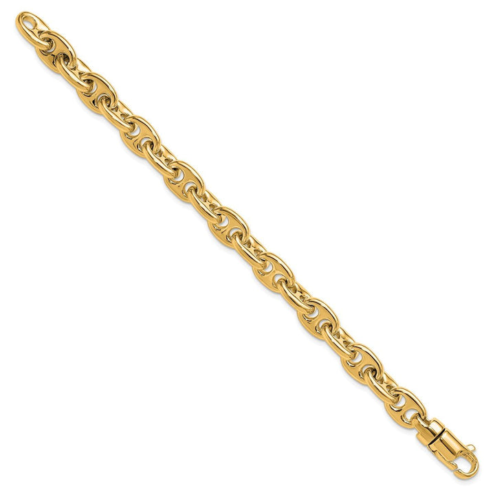 Gold 8.5mm Anchor Chain, 8" - Chain - Design Jewellers Edmonton
