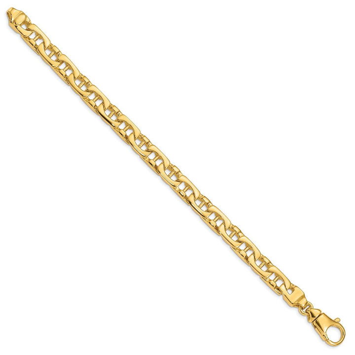 Gold 8.5mm Fancy Bracelet, 1" - Bracelet - Design Jewellers Edmonton
