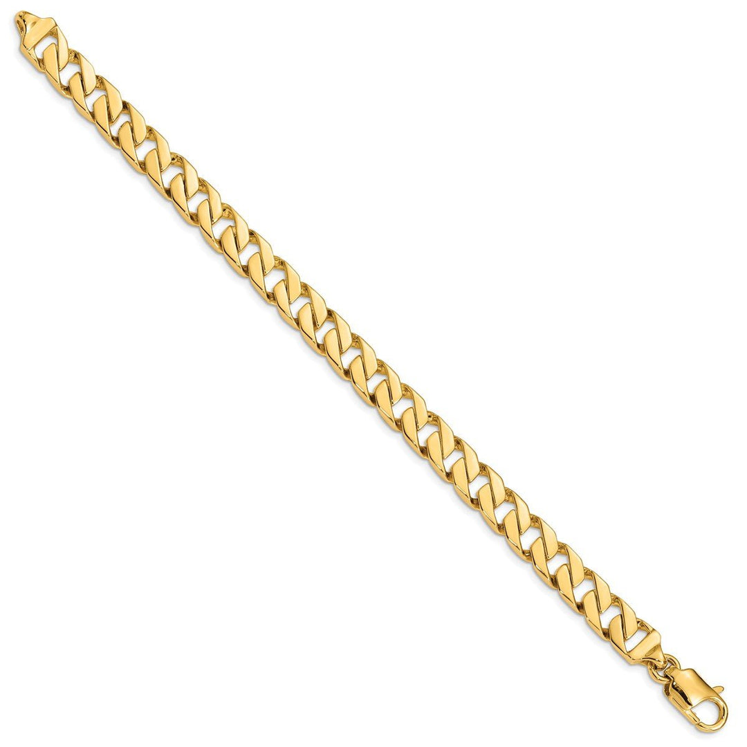 Gold 8.5mm Fancy Bracelet, 1