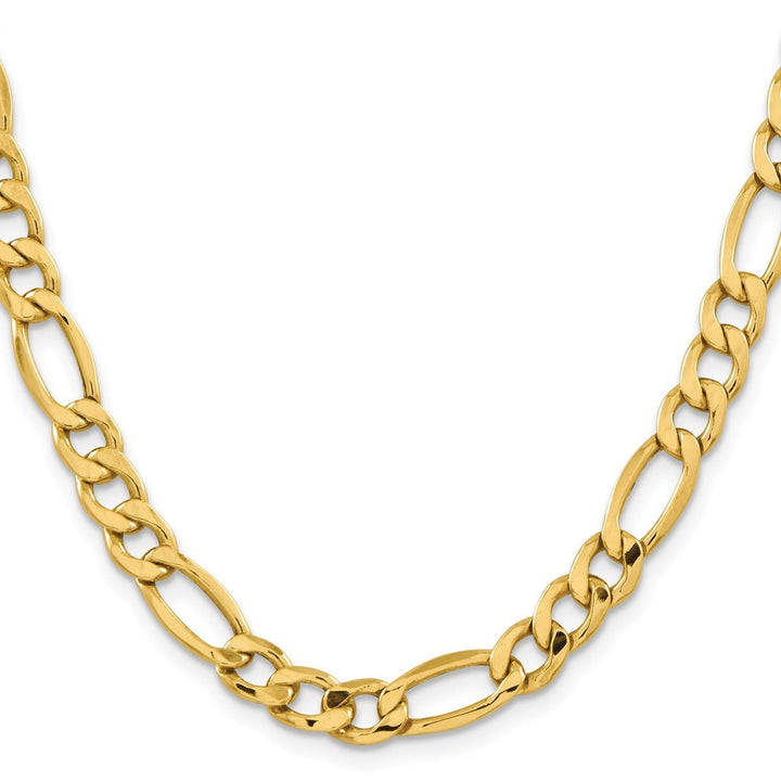 Gold 8.5mm Figaro Chain, 24" - Chain - Design Jewellers Edmonton
