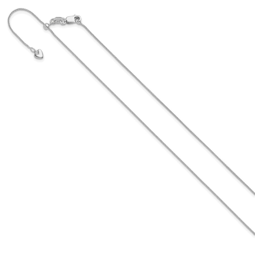 Gold .85mm Spiga (Wheat) Chain, 30