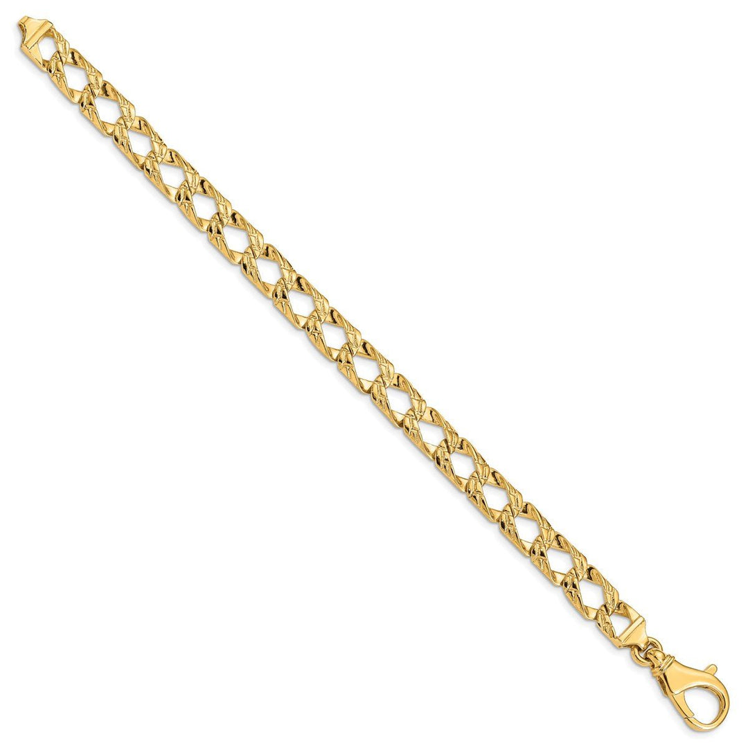 Gold 8.6mm Fancy Chain, 1