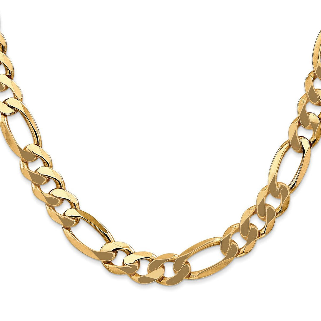 Gold 8.75mm Figaro Chain, 20