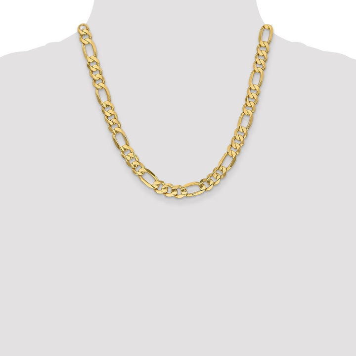 Gold 8.75mm Figaro Chain, 20" - Chain - Design Jewellers Edmonton