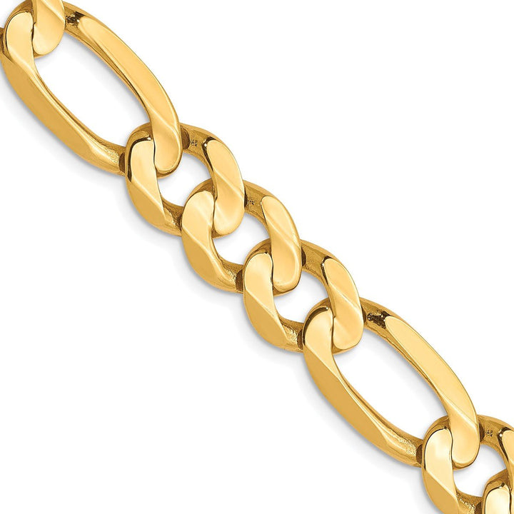 Gold 8.75mm Figaro Chain, 26" - Chain - Design Jewellers Edmonton
