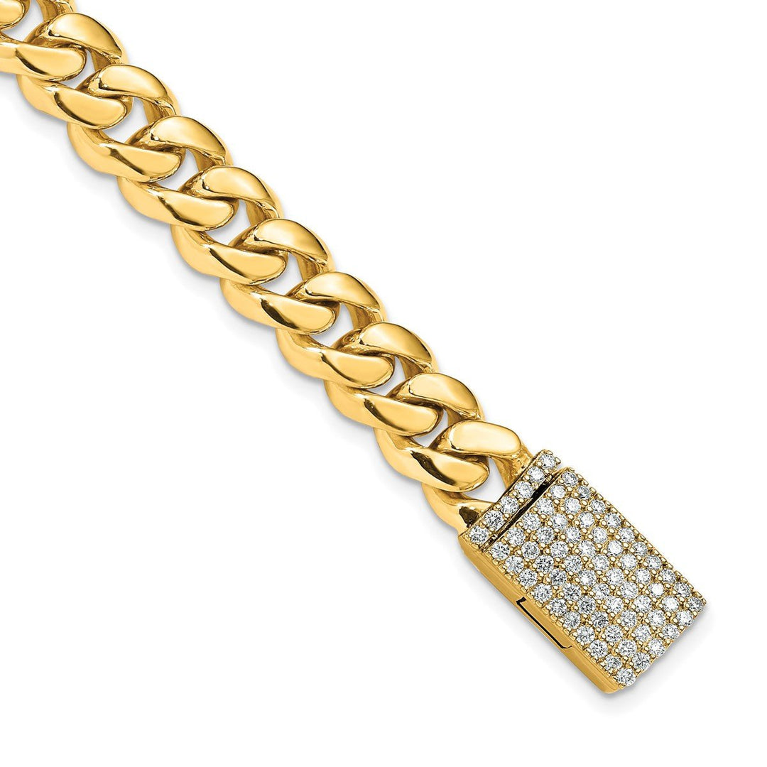 Gold 8.7mm Link, Other Bracelet, 8.25"
