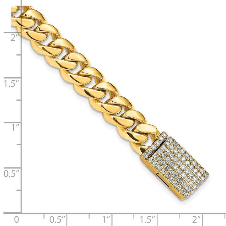 Gold 8.7mm Link, Other Bracelet, 8.25" - Bracelet - Design Jewellers Edmonton