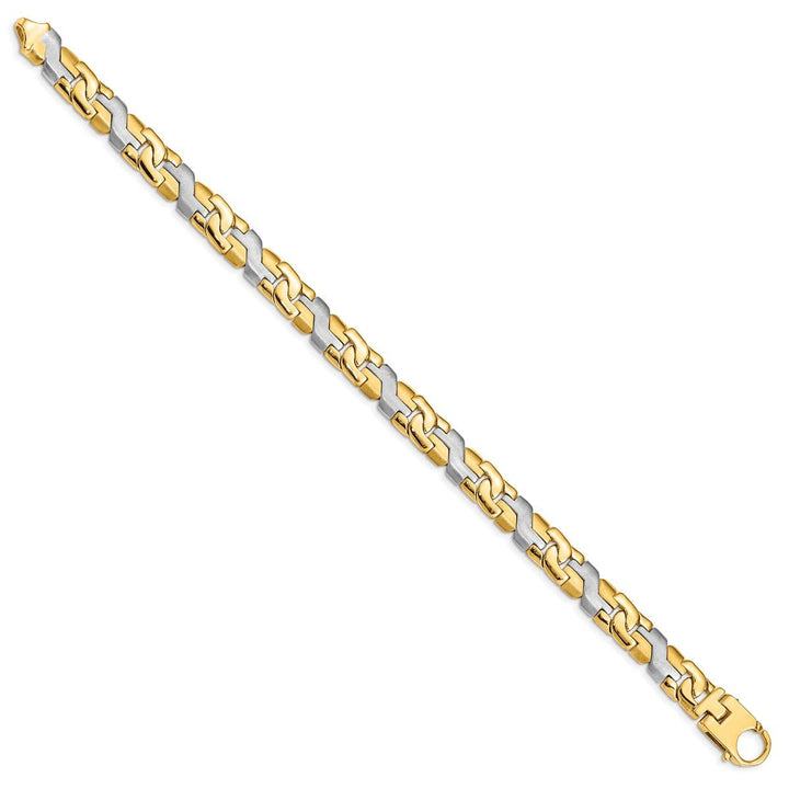 Gold 8.8mm Fancy Chain, 9" - Chain - Design Jewellers Edmonton