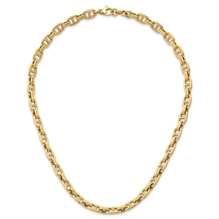 Gold 8mm Anchor Necklace, 18" - Necklace - Design Jewellers Edmonton