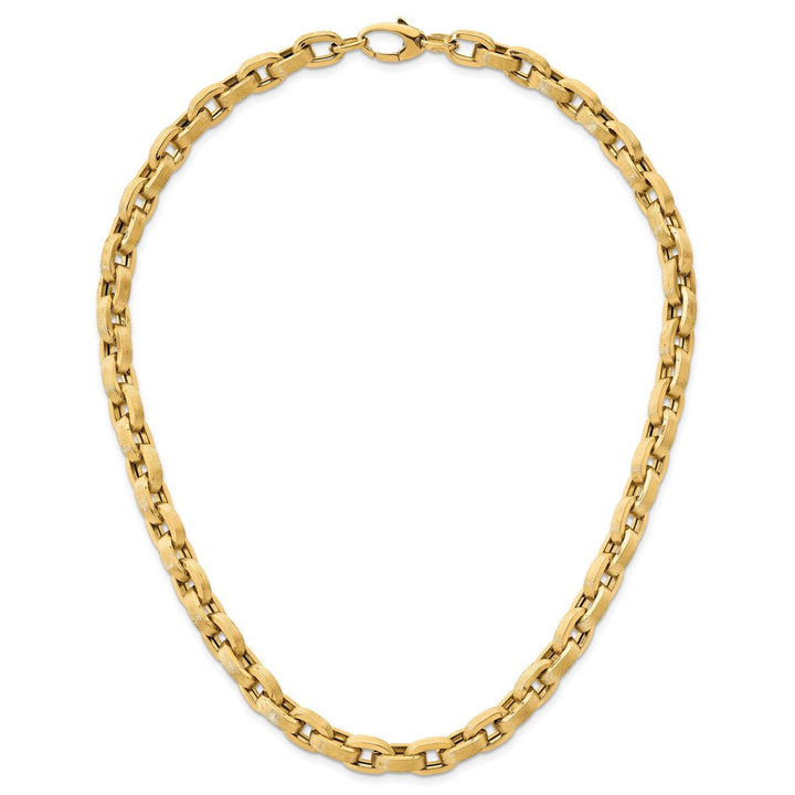 Gold 8mm Cable Necklace, 18.5" - Necklace - Design Jewellers Edmonton