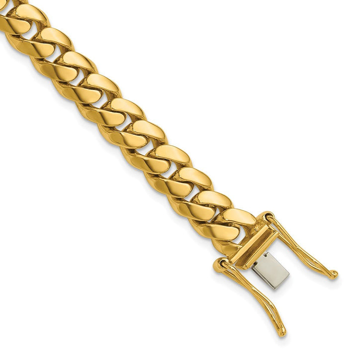 Gold 8mm Cuban Chain, 8" - Chain - Design Jewellers Edmonton