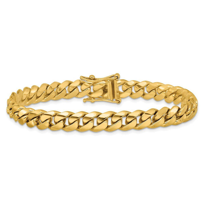 Gold 8mm Cuban Chain, 8" - Chain - Design Jewellers Edmonton