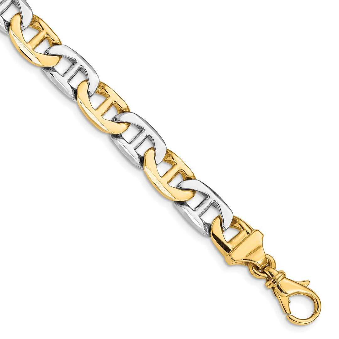 Gold 8mm Fancy Bracelet, 1"