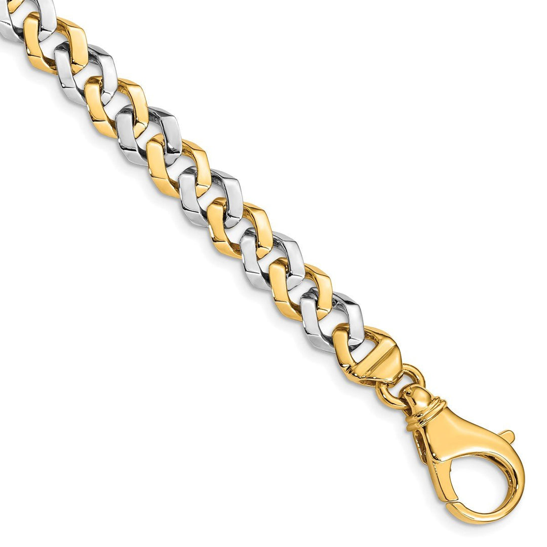 Gold 8mm Fancy Necklaces, 18"