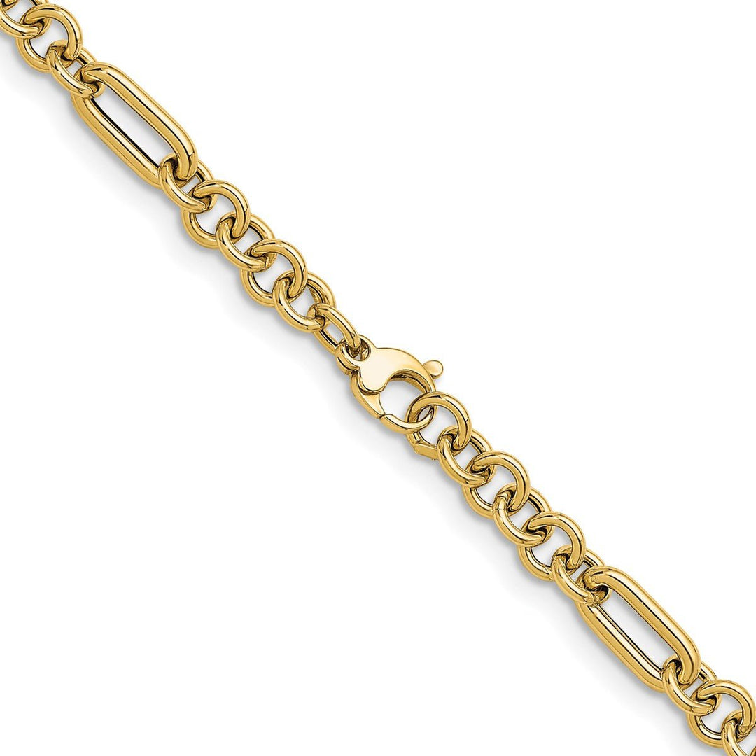 Gold 8mm Link, Other Necklace, 18