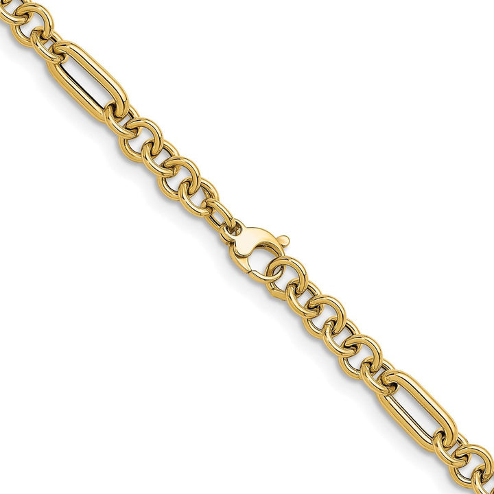 Gold 8mm Link, Other Necklace, 18" - Necklace - Design Jewellers Edmonton