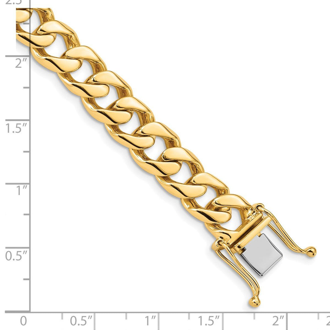 Gold 9.7mm Curb Chain, 20