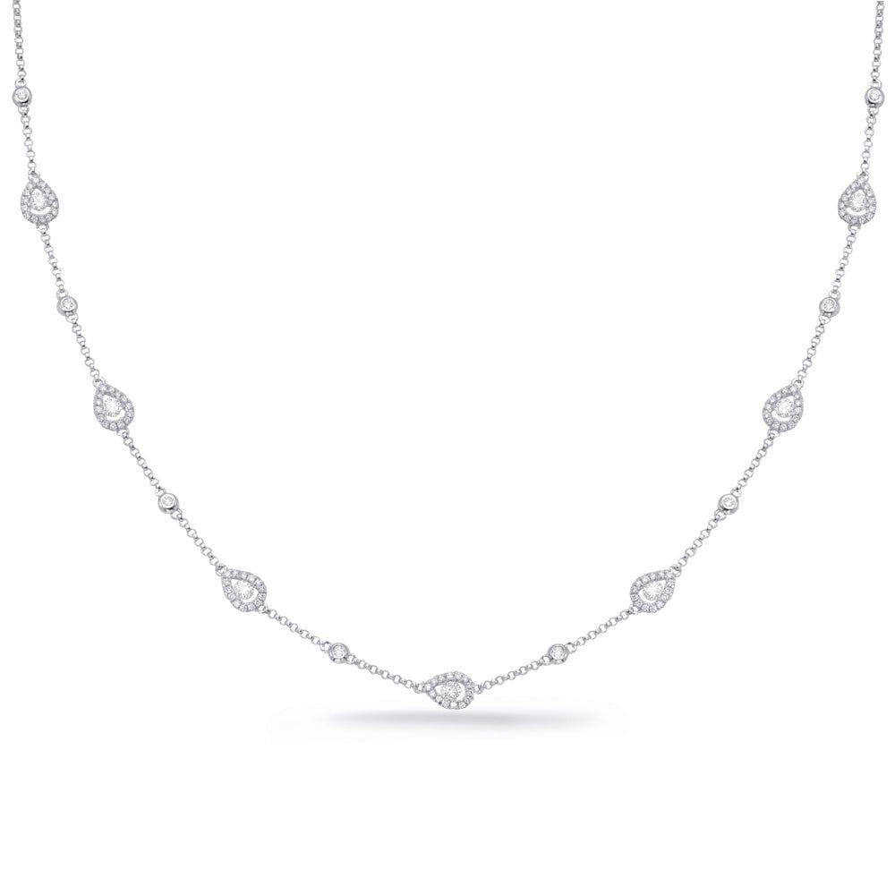 GOLD AND DIAMOND NECKLACE - Design Jewellers Edmonton