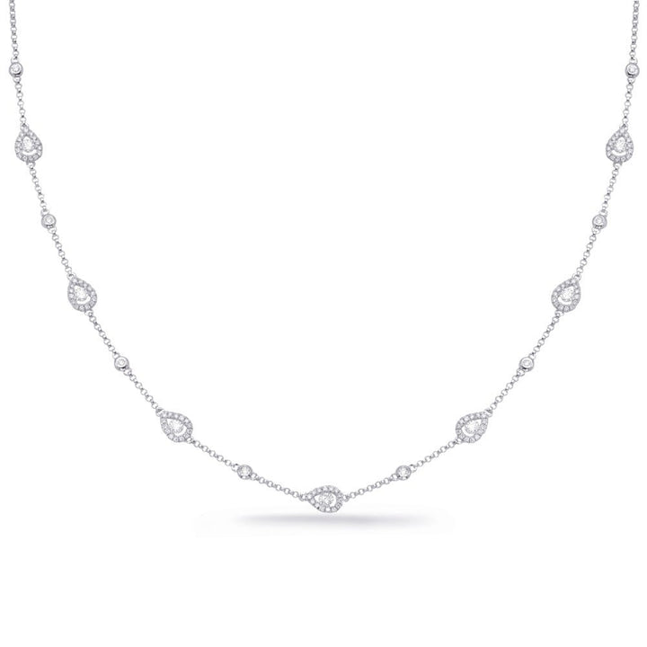 GOLD AND DIAMOND NECKLACE - Design Jewellers Edmonton