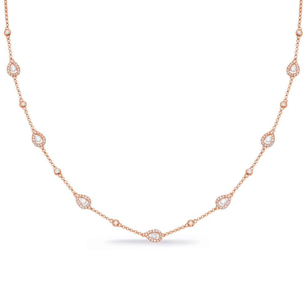 GOLD AND DIAMOND NECKLACE - Design Jewellers Edmonton