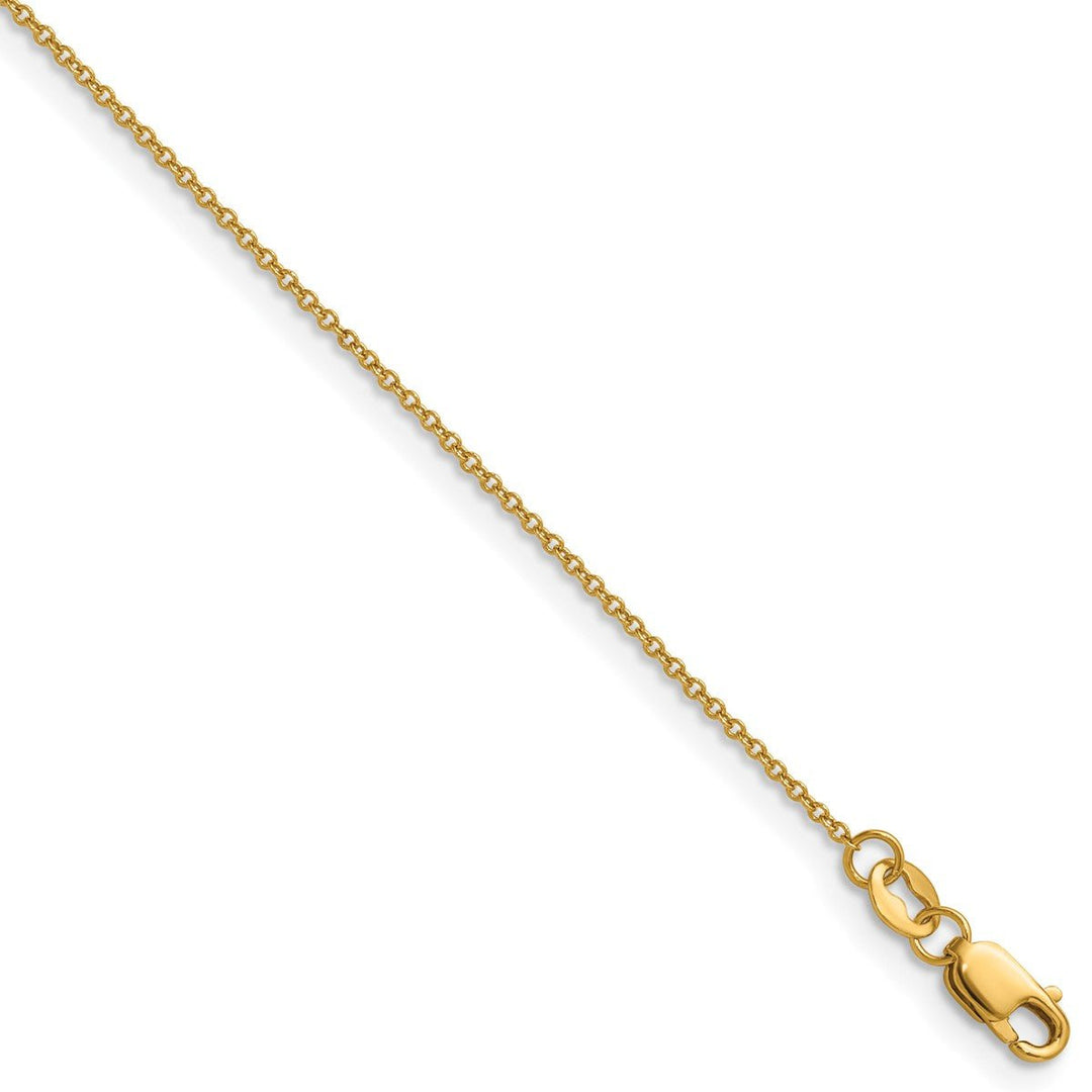 Gold Filled 1.15mm Cable Chain, 16"