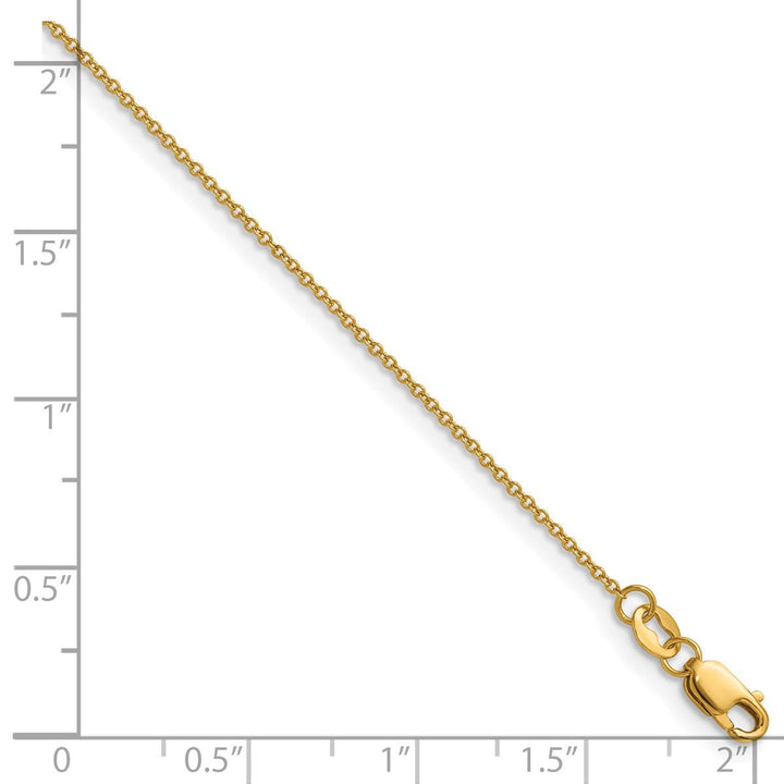 Gold Filled 1.15mm Cable Chain, 16" - Chain - Design Jewellers Edmonton