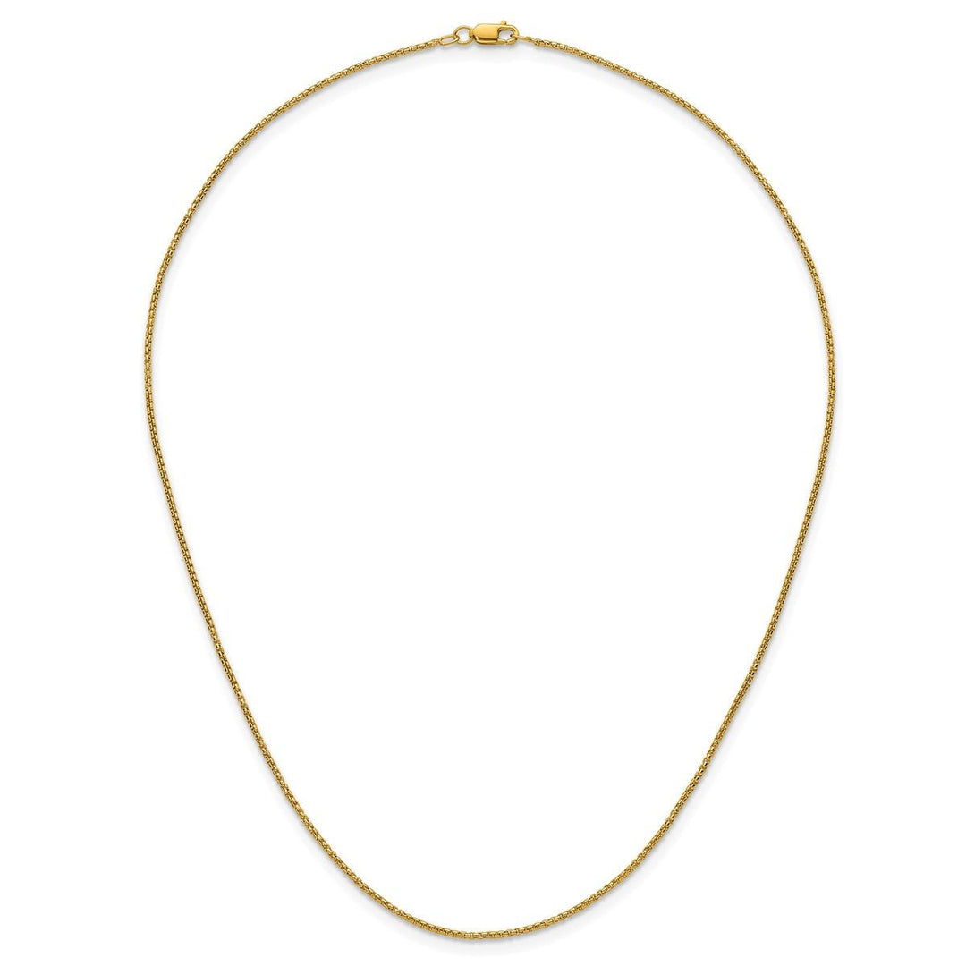 Gold Filled 1.2mm Box Chain, 16