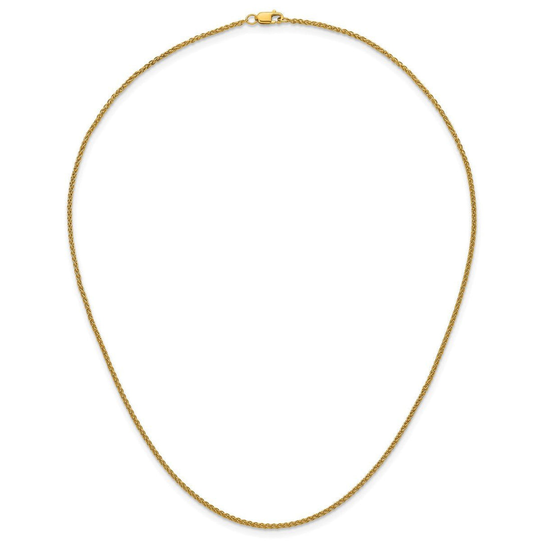 Gold Filled 1.5mm Spiga (Wheat) Chain, 16