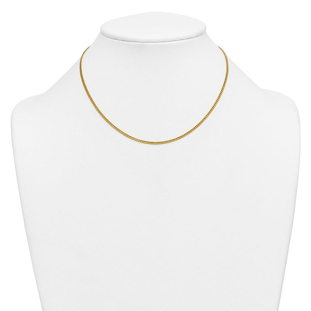 Gold Filled 2.00mm Curb Chain, 16