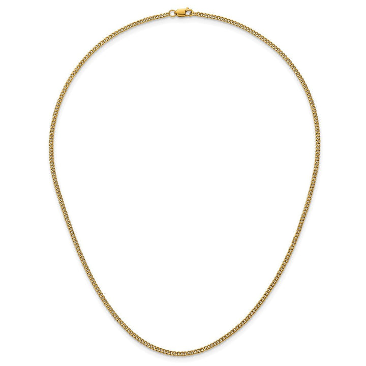 Gold Filled 2.00mm Curb Chain, 16" - Chain - Design Jewellers Edmonton