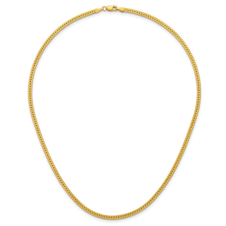 Gold Filled 2.50mm Herringbone Chain, 16" - Chain - Design Jewellers Edmonton